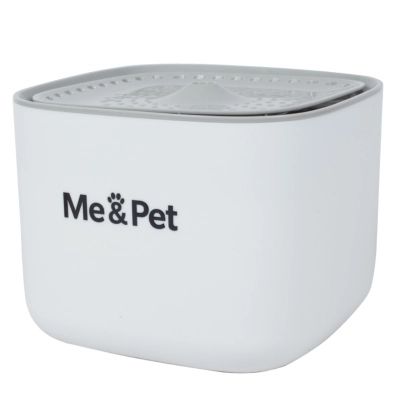Універсальний посуд для тварин Me&Pet Поїлка фонтан 3 л біла (NMP070)