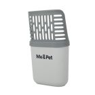 Лопатка для туалету Me&Pet з контейнером сіра (NMP35)