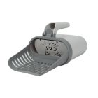 Лопатка для туалету Me&Pet з контейнером сіра (NMP35)