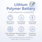 Батарея універсальна Vention 5000mAh 20W PD, USB-C In/Out, Lightning In/Out, with cable, Gradient Red (FHWR0)