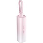 Батарея універсальна Vention 5000mAh 20W PD, USB-C In/Out, Lightning In/Out, with cable, Gradient Red (FHWR0)