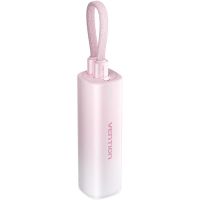 Батарея універсальна Vention 5000mAh 20W PD, USB-C In/Out, Lightning In/Out, with cable, Gradient Red (FHWR0)