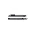 Порт-реплікатор J5create Dock-Station USB-C 10Gbps, 12-in-1 (слот M2 NVMe/хаб/HDMI/DP/PD/картрид/LAN) (JCD552-N)