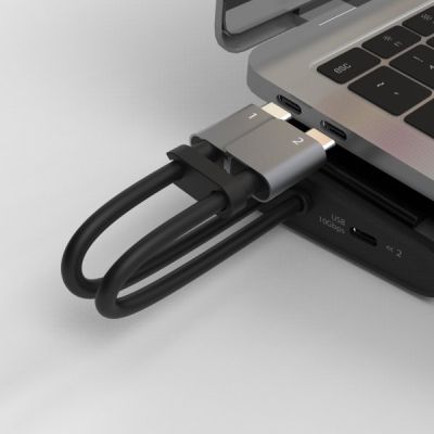Порт-репликатор J5create Dock-Station USB-C 10Gbps, 12-in-1 (слот M2 NVMe/хаб/HDMI/DP/PD/картрид/LAN) (JCD552-N)