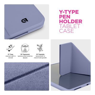 Чехол для планшета Armorstandart Y-Type PEN Xiaomi Redmi Pad 2 Purple (ARM87411)