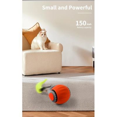 Игрушка для кошек Me&Pet Интерактивный мяч красный (NMP20-2)