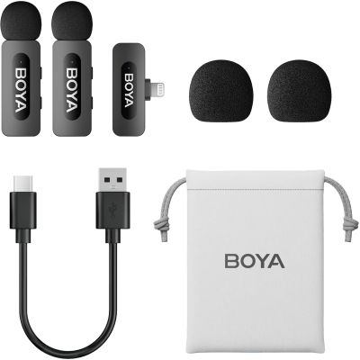 Мікрофон Boya (BY-V2) Lightning Black (BY-V2)