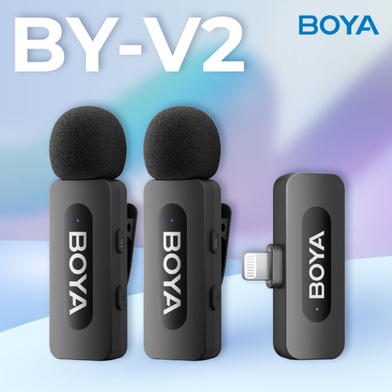 Микрофон Boya Lightning Black (BY-V2)
