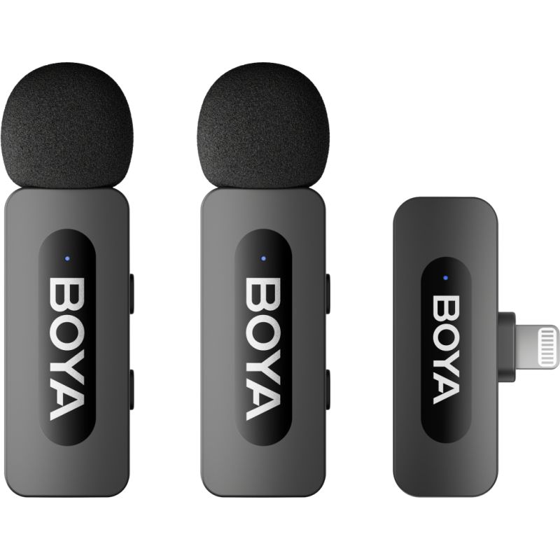 Микрофон Boya Lightning Black (BY-V2)