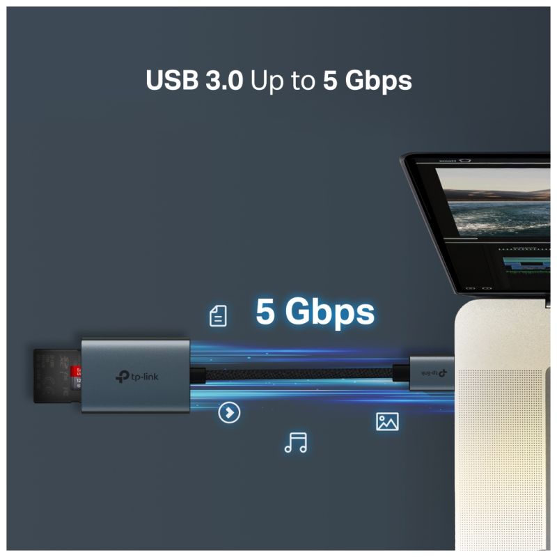 Считыватель флеш-карт TP-Link USB 2.0 to SD/TF (UA430)