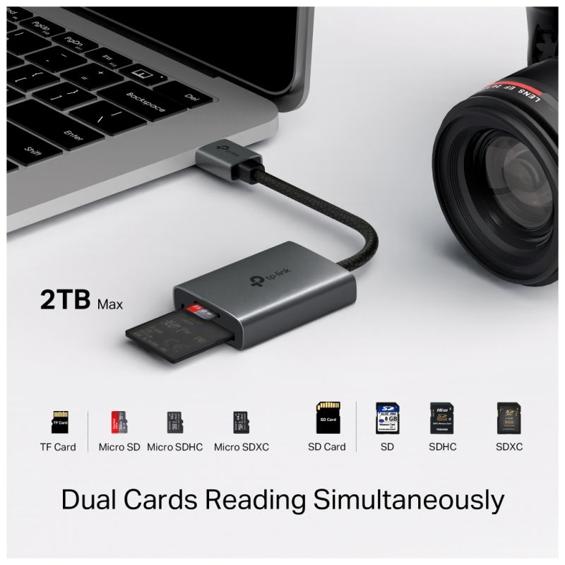 Считыватель флеш-карт TP-Link USB 2.0 to SD/TF (UA430)