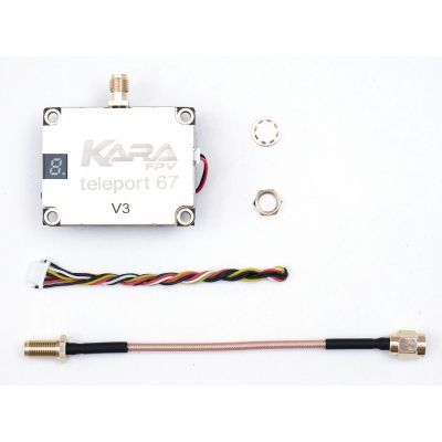 Відеопередавач (VTX) KaraFPV Teleport67 4W 6.1-7.2G V3 (TX6704IV3)