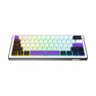 Клавіатура Hator Hellyberry Mechanical Linear RGB USB UA White/Violet (HK60)