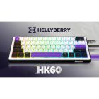 Клавіатура Hator Hellyberry Mechanical Linear RGB USB UA White/Violet (HK60)