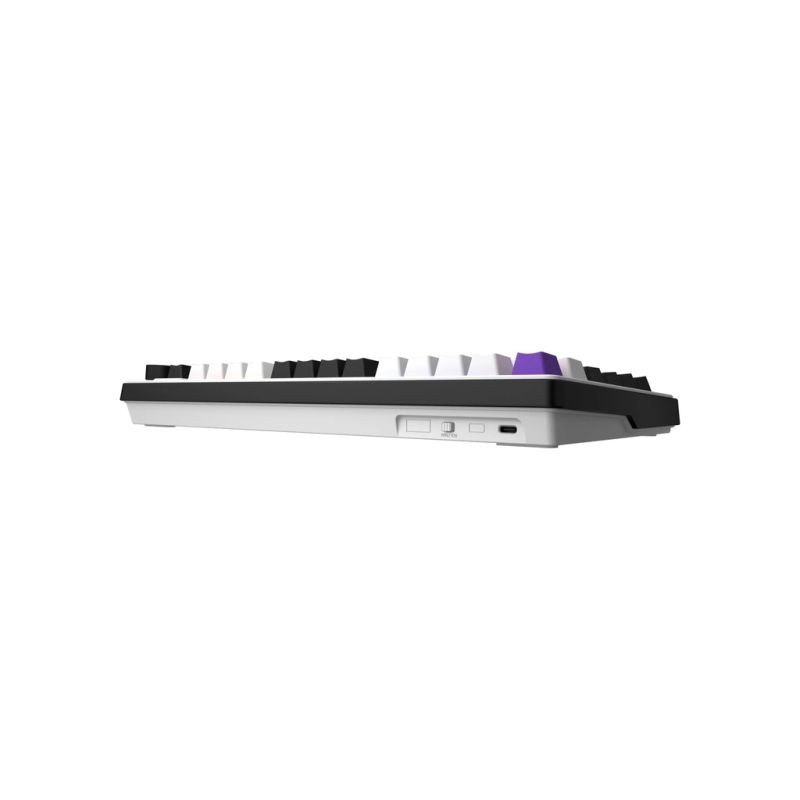 Клавіатура Hator Hellyberry Mechanical Linear RGB USB UA White/Violet (HK75)