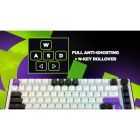 Клавіатура Hator Hellyberry HK75 Mechanical Linear RGB Wireless/Bluetooth/USB UA White/Violet (HK75_wireless)