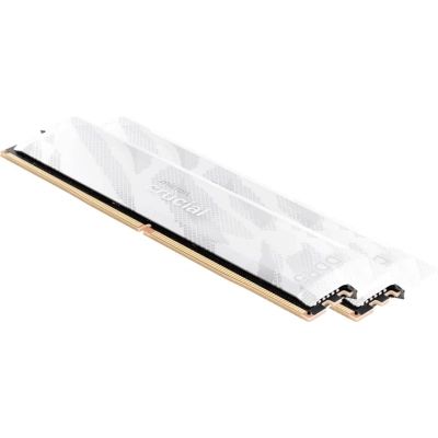 Модуль пам\'яті для комп\'ютера DDR5 16GB 6400 MHz Pro White Micron (CP16G64C32U5W)