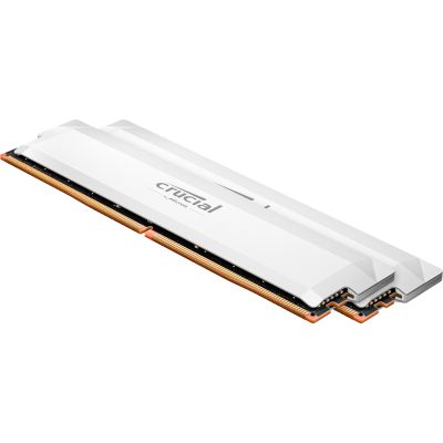 Модуль пам\'яті для комп\'ютера DDR5 64GB (2x32GB) 6400 MHz Pro Overclocking White Micron (CP2K32G64C40U5W)