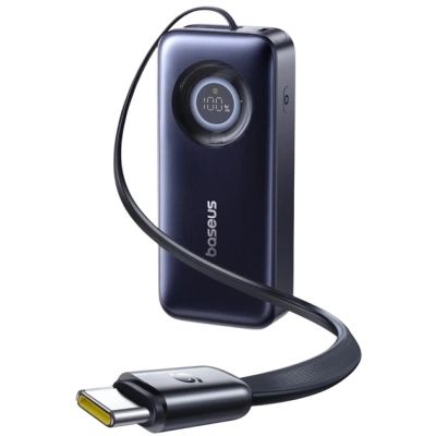 Батарея універсальна Baseus EnerCore 20000mAh 67W USB-C Black (E0027H00)