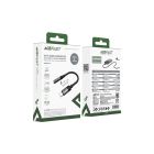 Переходник USB-C to 3.5mm F 0.15m DAC audio black Acefast (6974316285281)
