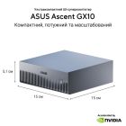 Комп\'ютер ASUS Ascent GX10 GX10-GG0003BN / NVIDIA GB10, 128, 1TB, Wi-Fi7 (90MS0371-M00030)