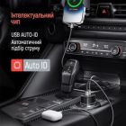 Зарядное устройство ColorWay USB-C PD65W + USB QC3.0 car adapter (CW-CHA068PD-BK)