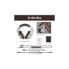Наушники OneOdio Fusion A70 Bluetooth+3,5мм/6,35мм Silver/Brown (A70 Silver Brown)
