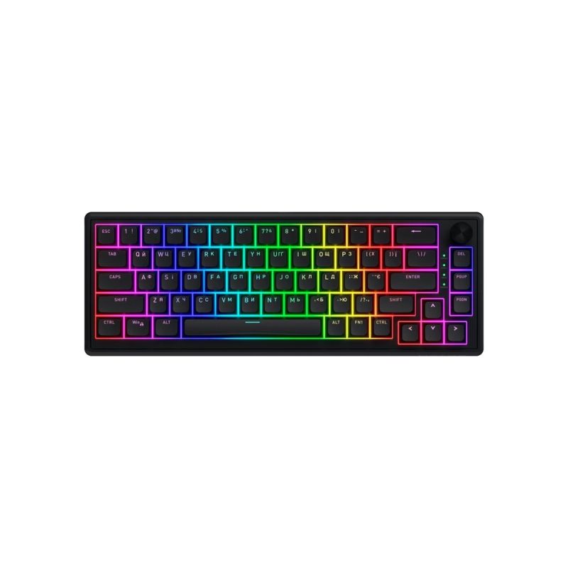Клавіатура Hator Skyfall 65 USB UA Black (HTK1160UA)