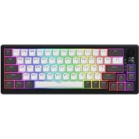 Клавиатура Hator Skyfall 65 Pro Aurum Vanila Silent RGB Wireless/Bluetooth/USB UA Grey/Black (HTK4160UA)