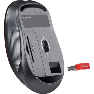 Мишка Defender Gassa MM-105 Wireless Silent Grey (52104)