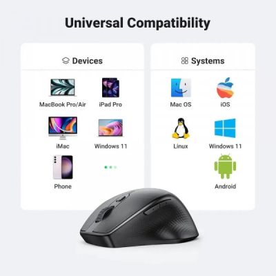 Мишка Ugreen MU101 Wireless Black (90395)
