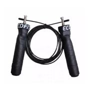 Скакалка Ecofit MDJR039 3 м чорна (К00026973)