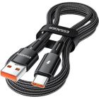 Дата кабель USB 2.0 AM to USB-C 1.0m 120W black Essager (EXC120-CG01-P)