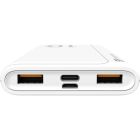 Батарея універсальна Silicon Power 10000mAh QP15 White (SP10KMAPBKQP150W)