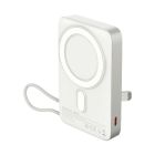Батарея универсальная Sigma X-power SI10A8QL-MAG silver 10000mAh, Magnetic wireless 15W, charge iWatch, PD+QC, 22,5W max (4827798161012)
