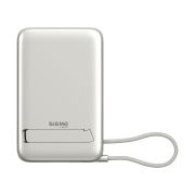 Батарея универсальная Sigma X-power SI10A8QL-MAG silver 10000mAh, Magnetic wireless 15W, charge iWatch, PD+QC, 22,5W max (4827798161012)