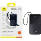 Батарея універсальна Baseus EnerFill FC51 Bipow2 Pro 30000mAh 22,5W build cab.USB-C black (E0028100)