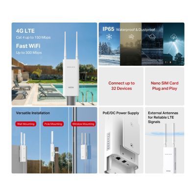 Маршрутизатор Mercusys (MB118-4G)