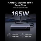 Батарея универсальная Ugreen 25000mAh 165W DualCable (PB552 55995B) (PB552  55995B)