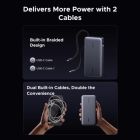 Батарея універсальна Ugreen 25000mAh 165W DualCable (PB552 55995B) (PB552  55995B)