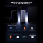 Батарея универсальная Ugreen 25000mAh 165W DualCable (PB552 55995B) (PB552  55995B)