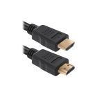 Кабель мультимедийный HDMI M to HDMI M 2.0m V1.4 black Defender (87336)