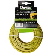 Жилка косильная Gartner "Квадрат с кордом" 3,0 мм × 15 м (42830015)