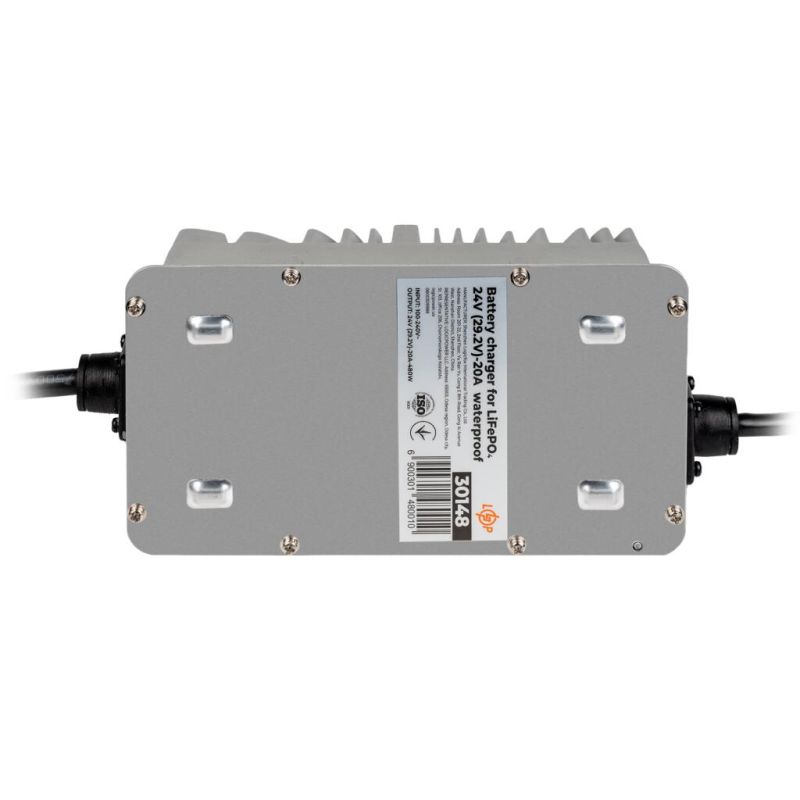 Сетевое зарядное устройство для АКБ LogicPower LiFePO4 24V (29.2V)-20A waterproof (30148)
