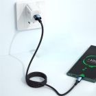 Дата кабель USB 2.0 AM to USB-C 0.5m 7A 100W black Essager (EXC7A-CGB01-P)