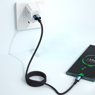 Дата кабель USB 2.0 AM to USB-C 0.5m 7A 100W black Essager (EXC7A-CGB01-P)
