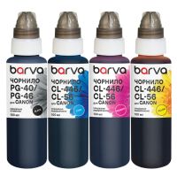 Чернила Barva Canon PG-46BK pigm + CL-56C/M/Y 4x100 мл, special (CPG46-100-MP)