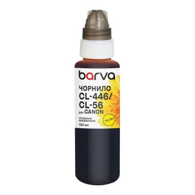 Чорнило Barva Canon CL-446/CL-56/CL-94 100 мл, special, yellow (C446-440e)