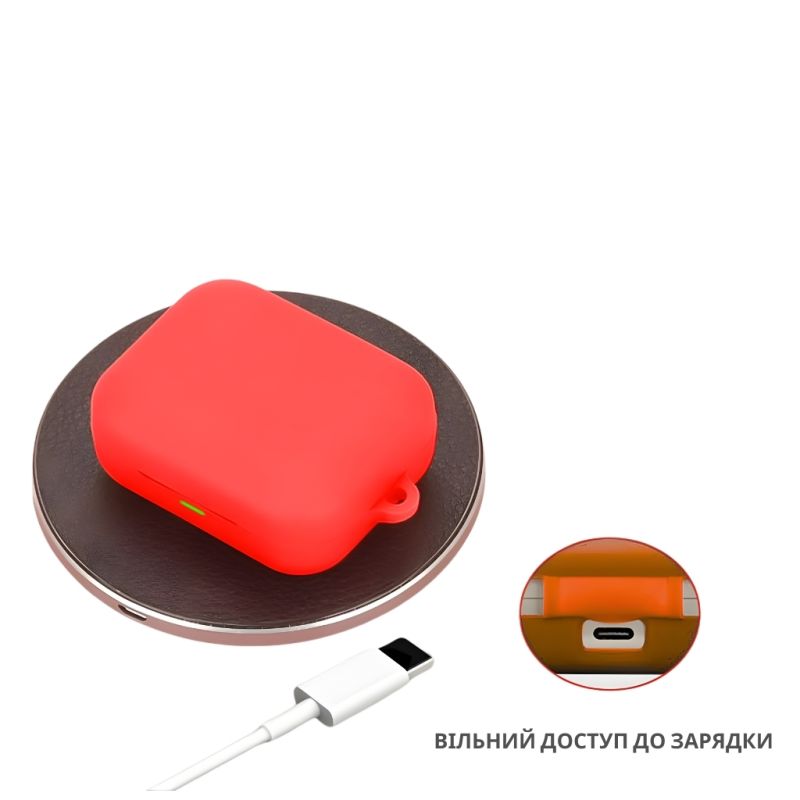 Чехол для наушников BeCover для Realme Buds Air 7 Pro Red (714816)