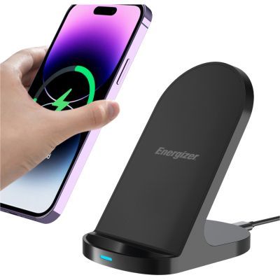Зарядний пристрій Energizer Qi 15W wireless (WCP108) black (WCP108)